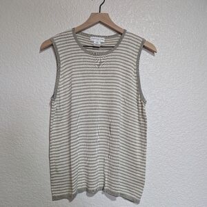 Jones New York Silk Sleeveless Tank / 18